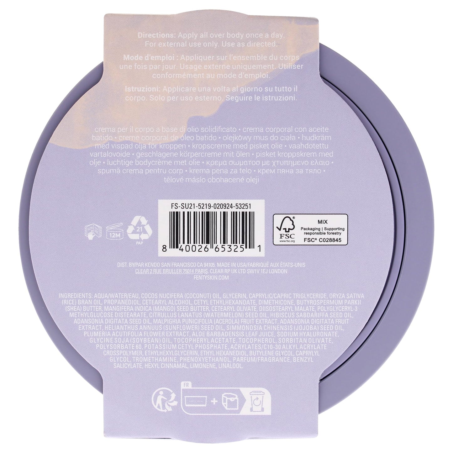 Butta Drop Whipped Oil Body Cream with Tropical Oils + Shea Butter