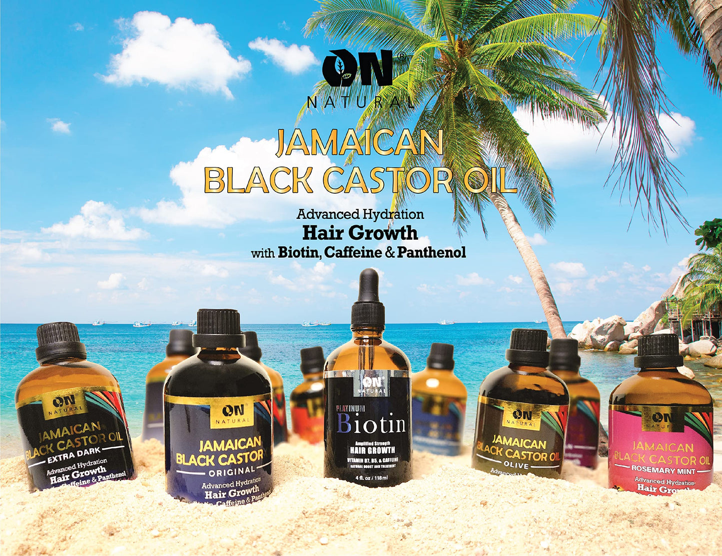 Jamaican Black Castor Oil [Tea Tree Mint] 4 oz