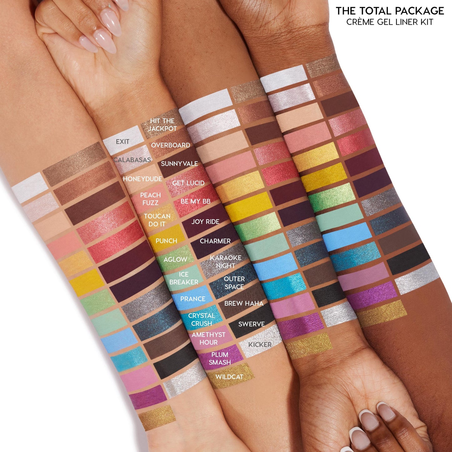ColourPop BFF Crème Gel Liner - Waterproof Gel Eyeliner Pen with a High-Pigment & Buildable Formula - Colored Eyeliner with 18-Hour Wear - Calabasas