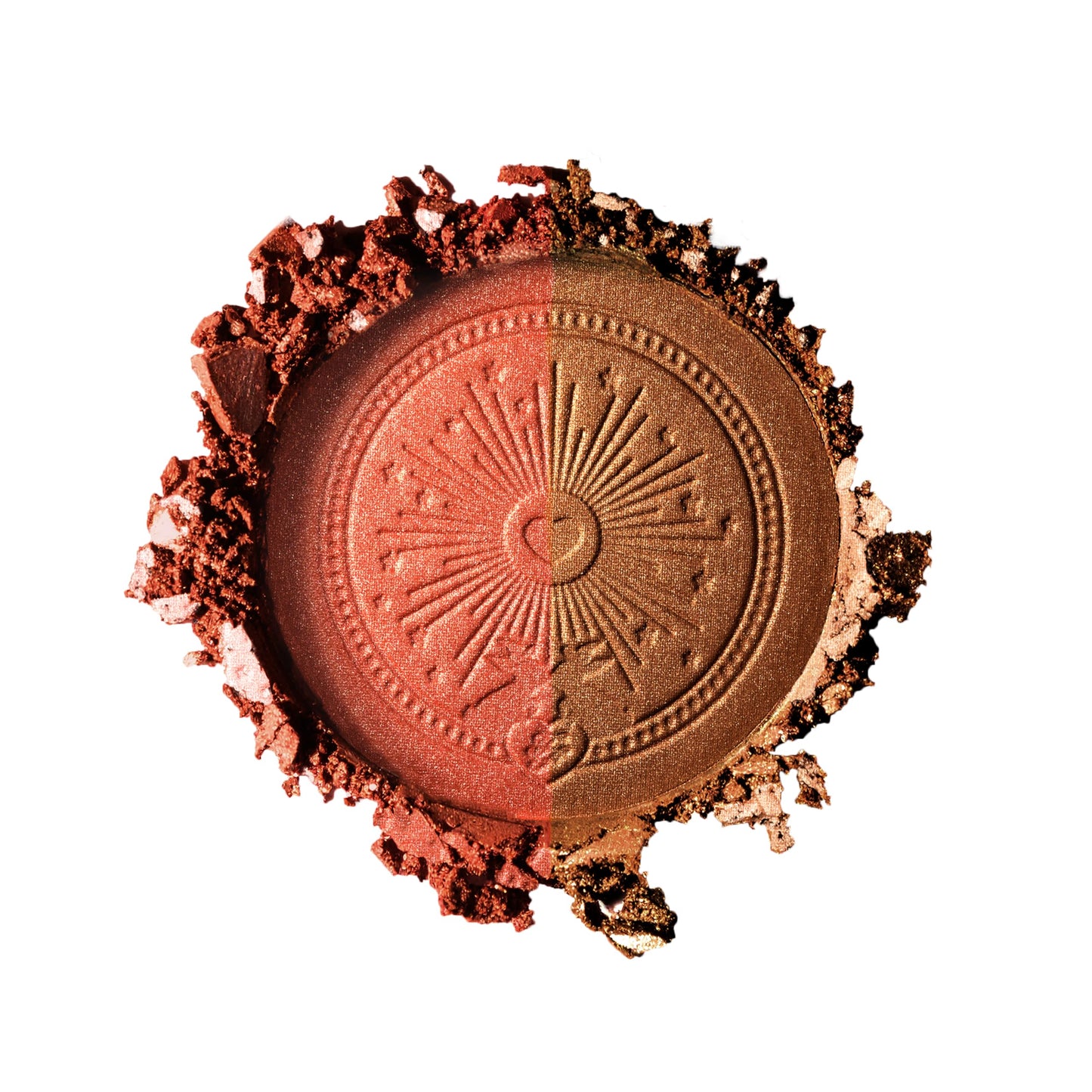 Too Faced Sun Bunny Blushing Bronzer | Dual-Shade Sheer, Luminous Bronzer Blush with Pink Undertones to Mimic Natural Flush, Sunset Bunny, 0.28 Ounce