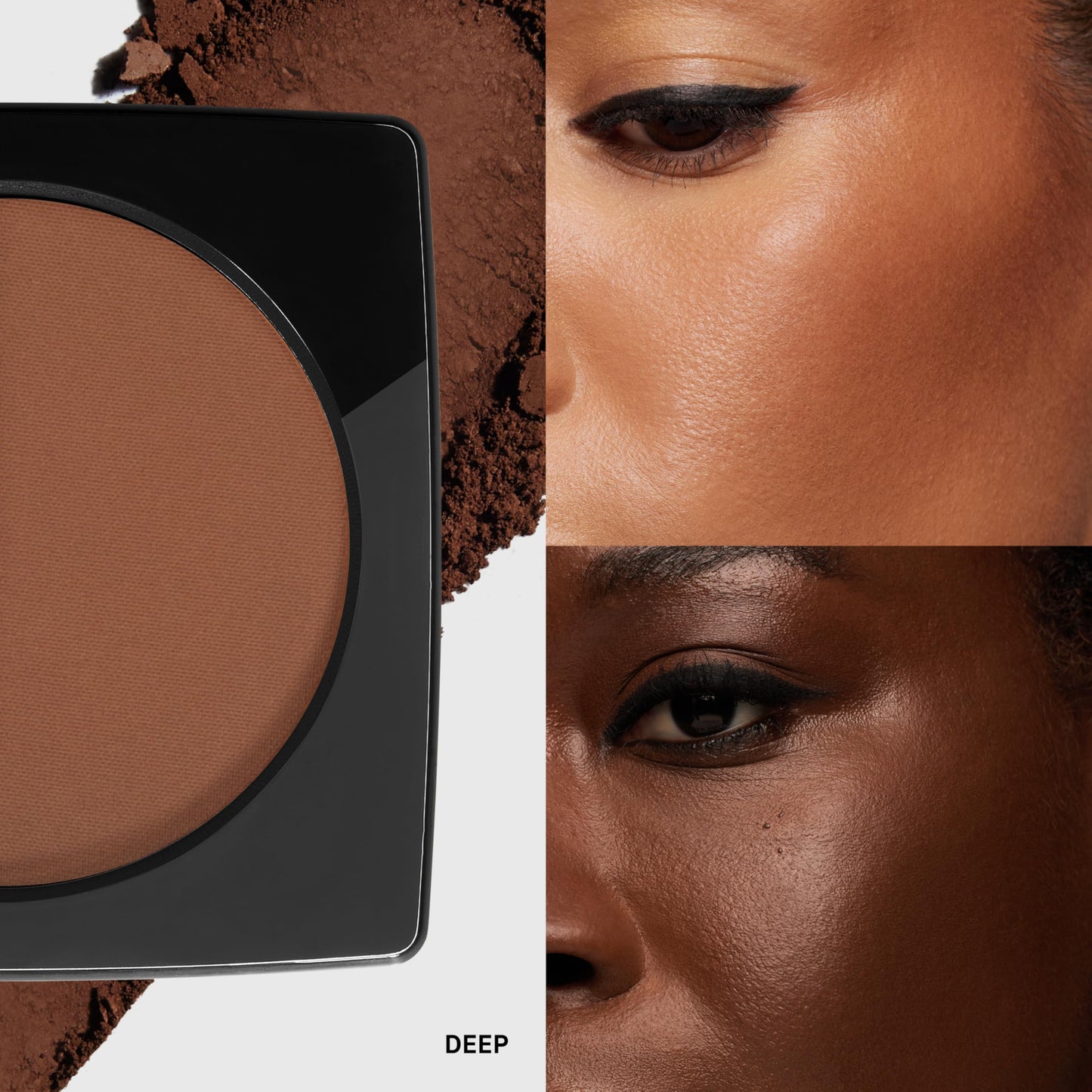 Bobbi Brown Bronzing Powder | Skin-Warming Matte Bronzer Powder for Natural-Looking Warmth, 0.32 Ounce, Deep