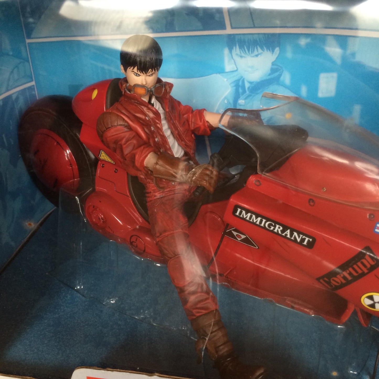 McFarlane AKIRA KANEDA ON MOTORCYCLE PVC Painted (japan import) by