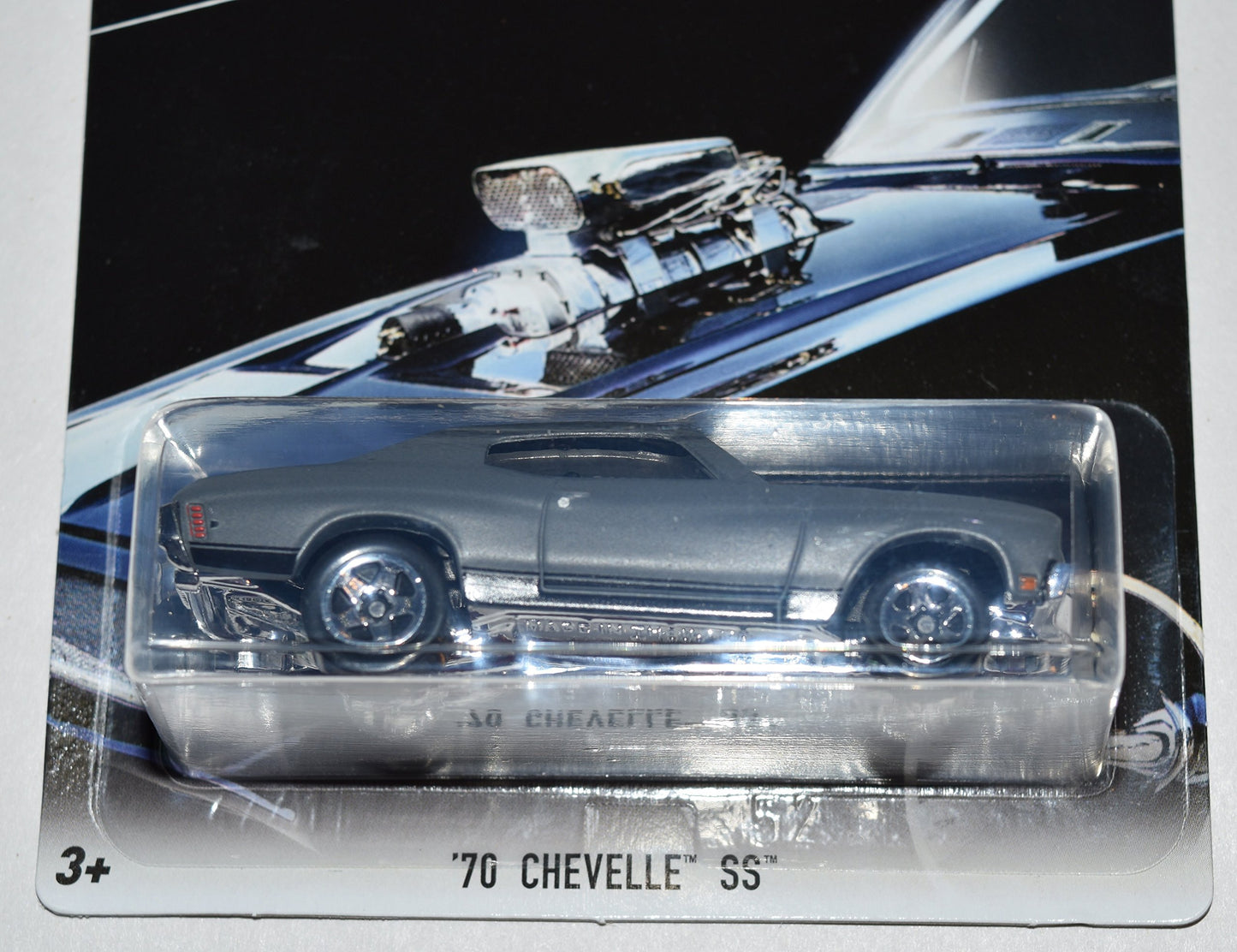 HOT WHEELS 2016 FAST & FURIOUS GRAY '70 CHEVELLE SS 4/8