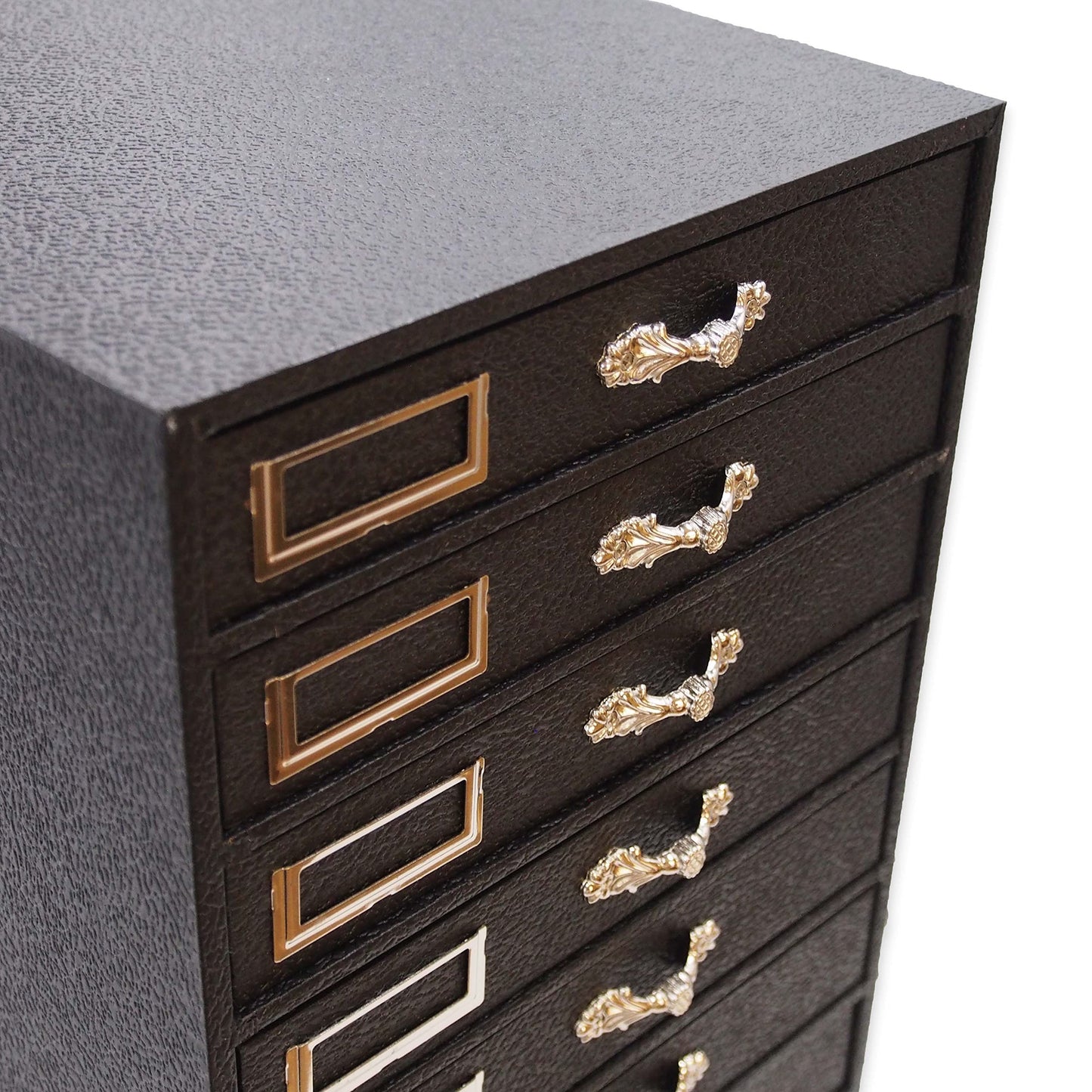 888 Display USA, Inc Jewelry Tray Storage Organizer with identification slots with 10 removable drawers.