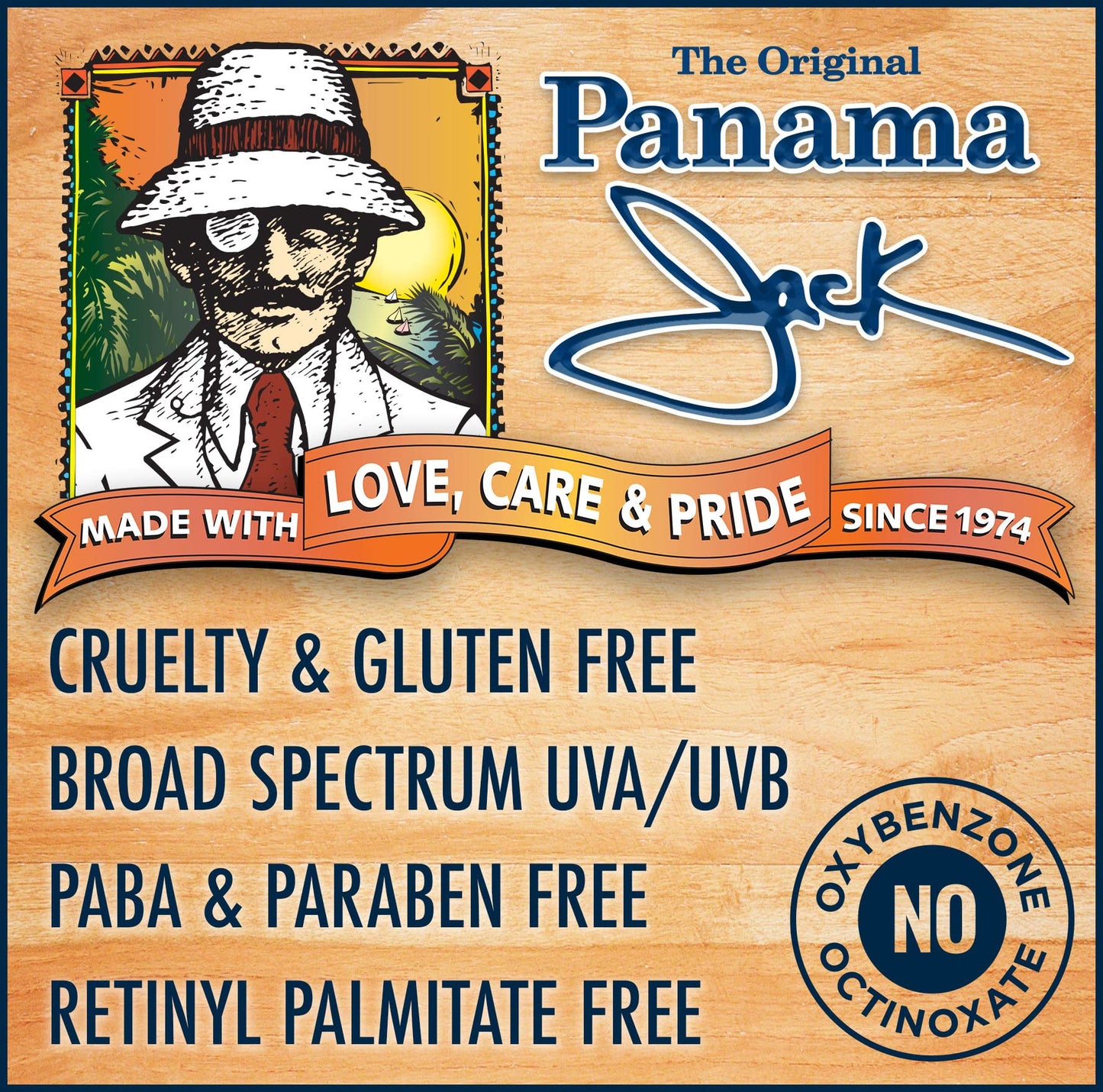 Panama Jack Sport Sunscreen Lotion - SPF 100, Broad Spectrum UVA/UVB Protection, Non-Greasy, PABA, Paraben, Gluten & Cruelty Free, 3 FL OZ (Pack of 2)