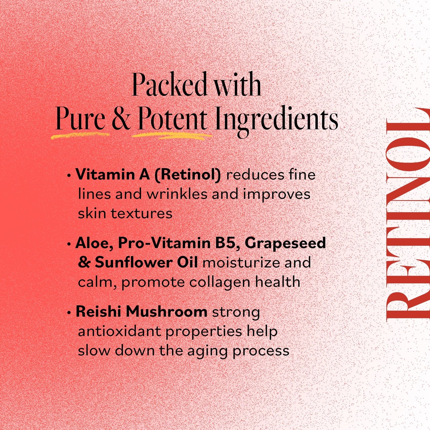 Derma E Anti-Wrinkle Eye Treatment - Anti-Aging Cream with Retinol, Grape Seed Extract and Reishi Mushroom - Hydrating Serum for Under Eye