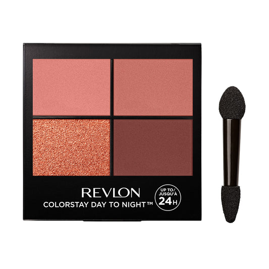 REVLON ColorStay Day to Night Eyeshadow Quad, Longwear Shadow Palette with Transitional Shades and Buttery Soft Feel, Crease & Smudge Proof, 560…
