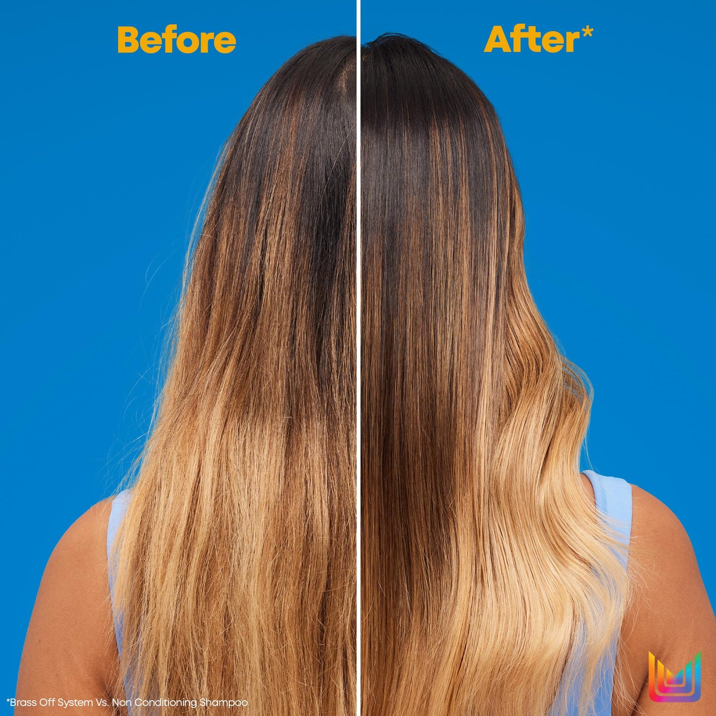Matrix Brass Off Blue Shampoo | Refreshes, Tones & Neutralizes Brassy Tones | Color Depositing Shampoo | For Lightened Brunettes or Dark Blondes | Beauty and Personal Care MATRIX