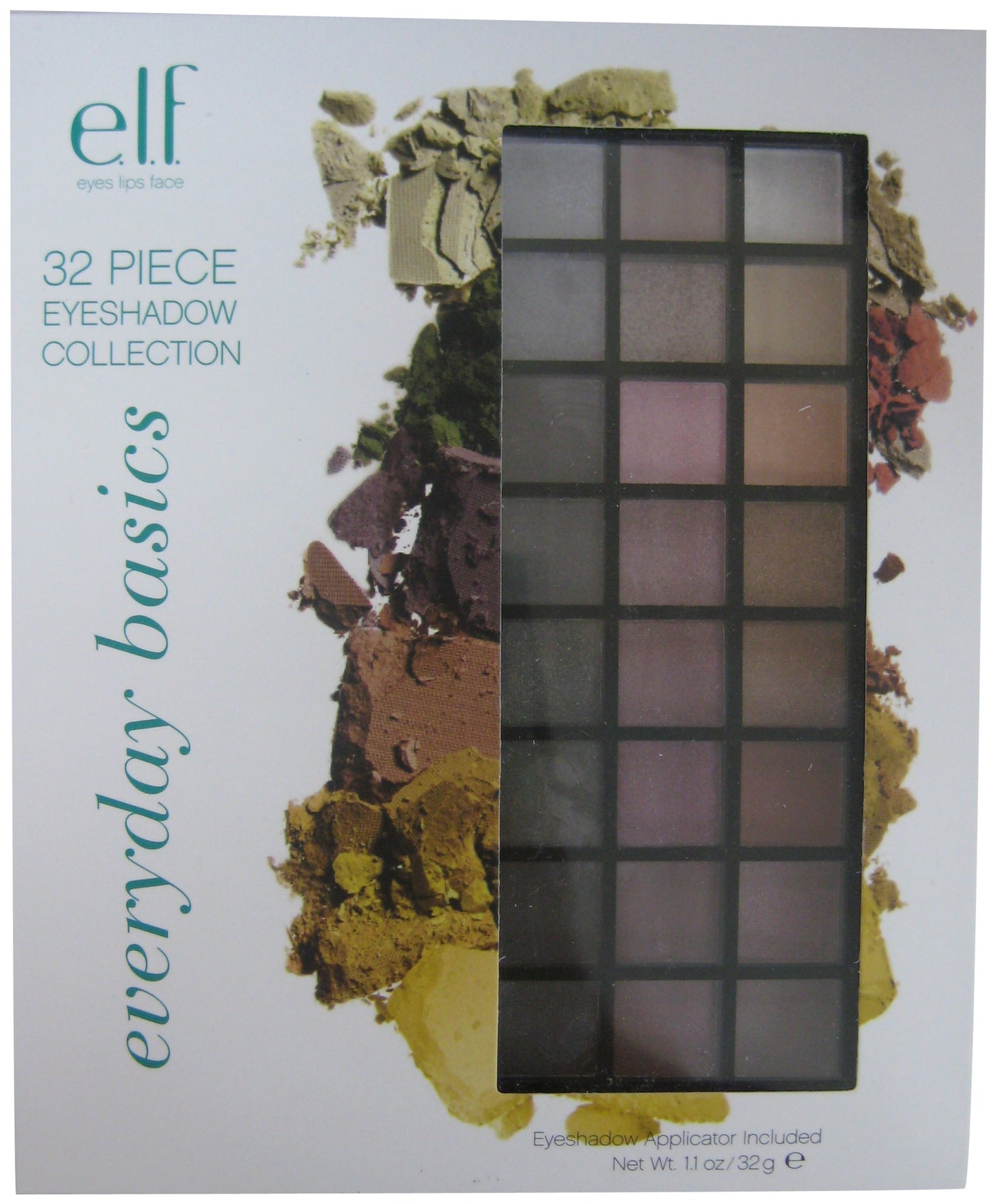 E.l.f. Eyeshadow Collection-32 Shades Everyday Basics,