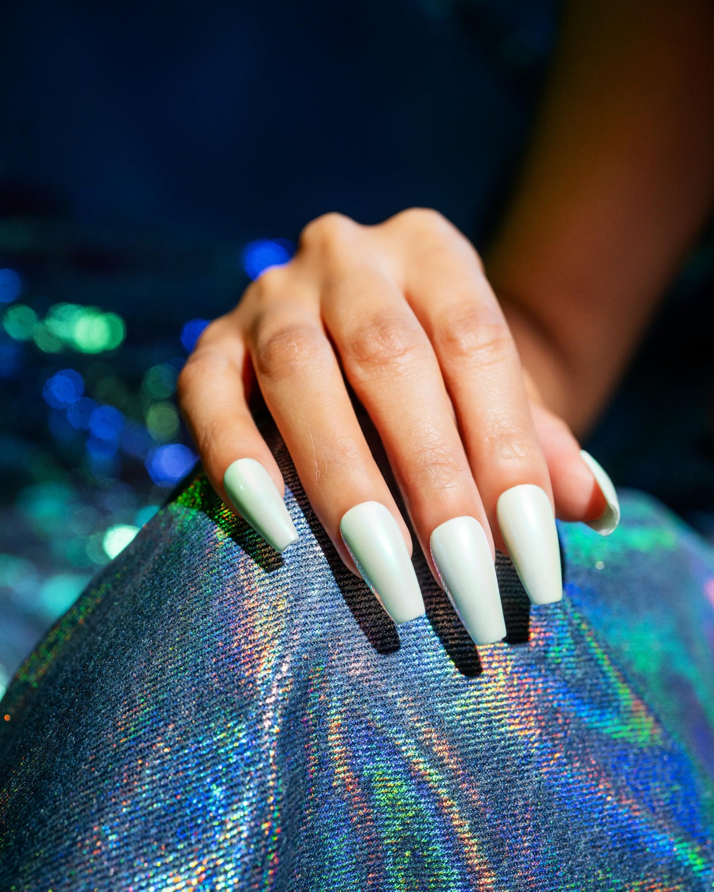Gelish Chrome Stix: Teal Glazed Metallic Chrome Nail Powder Pen, 0.5g Beauty & Personal Care Gelish