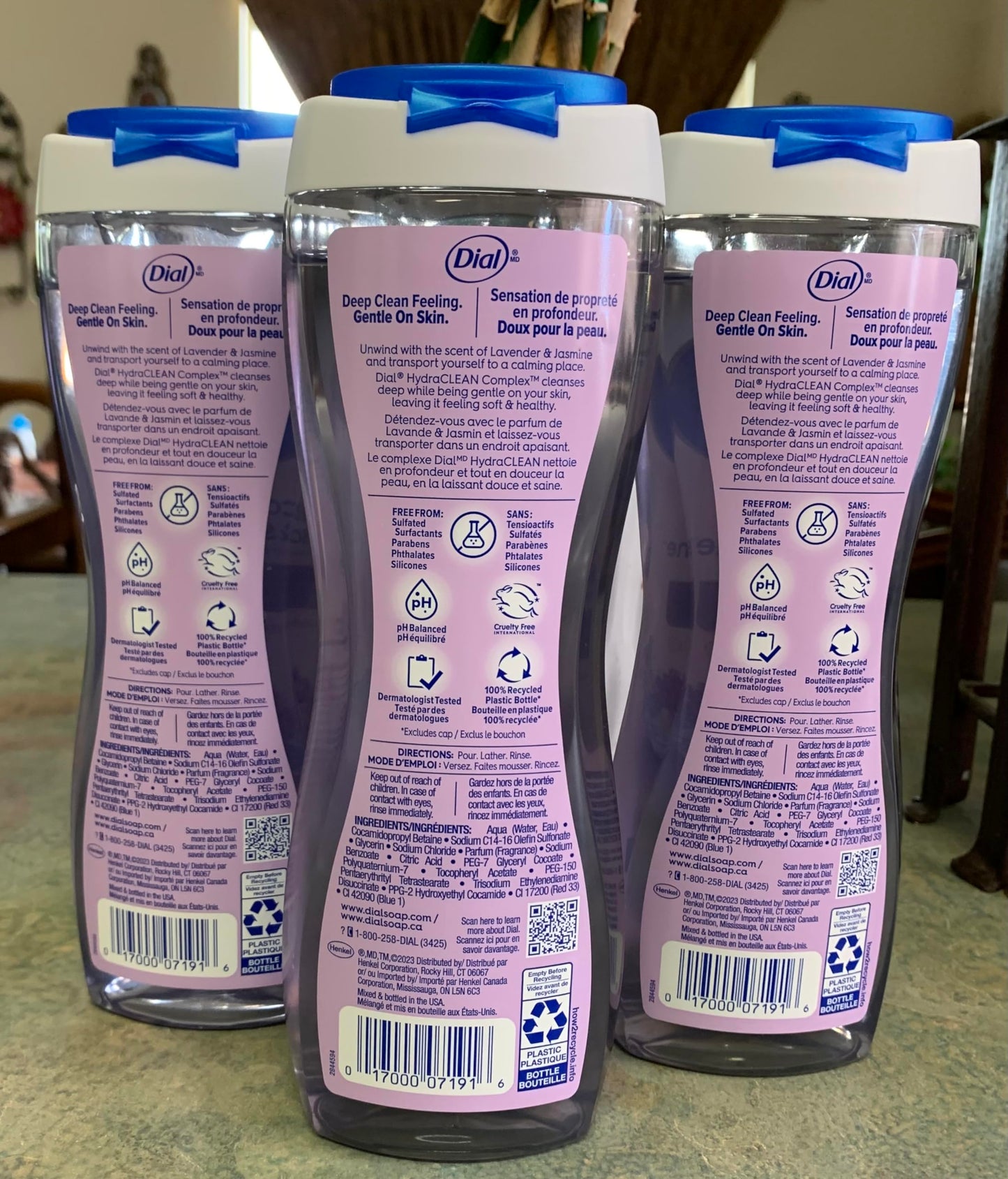 Dial for Men Body Wash, Odor Armor, 16 Ounce (Pack of 3)