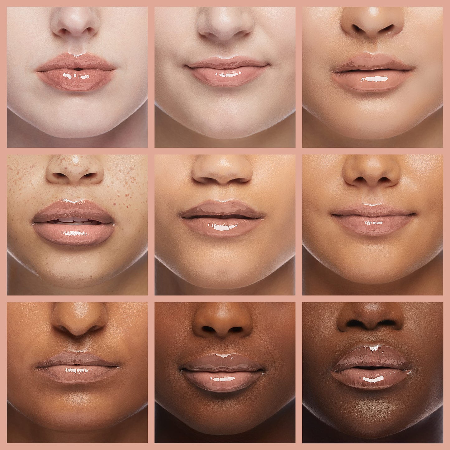 Kopari Coconut Lip Glossy | Nude Tint Birthday Suit | Vegan Hydrating Moisturizing Lip Oil Vitamin E Shea Butter Long Wear High Shine Non Sticky |