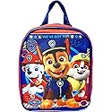 Ruz Nickelodeon Kids Licensed 10" Mini Backpack (Paw patrol Boys-Red)