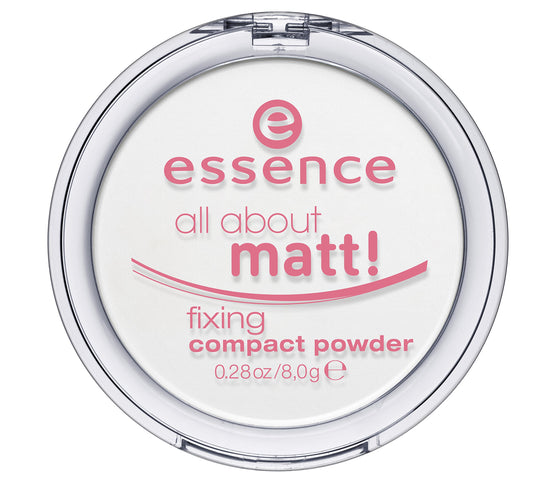 essence | All About Matt! Fixing Compact Powder | Translucent - For All Skin Tones and Types