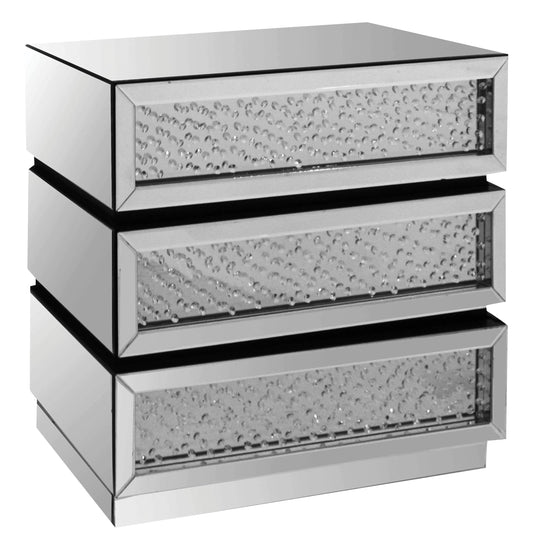 ACME Nysa Console Table - 97310 - Mirrored Beauty and Personal Care Acme