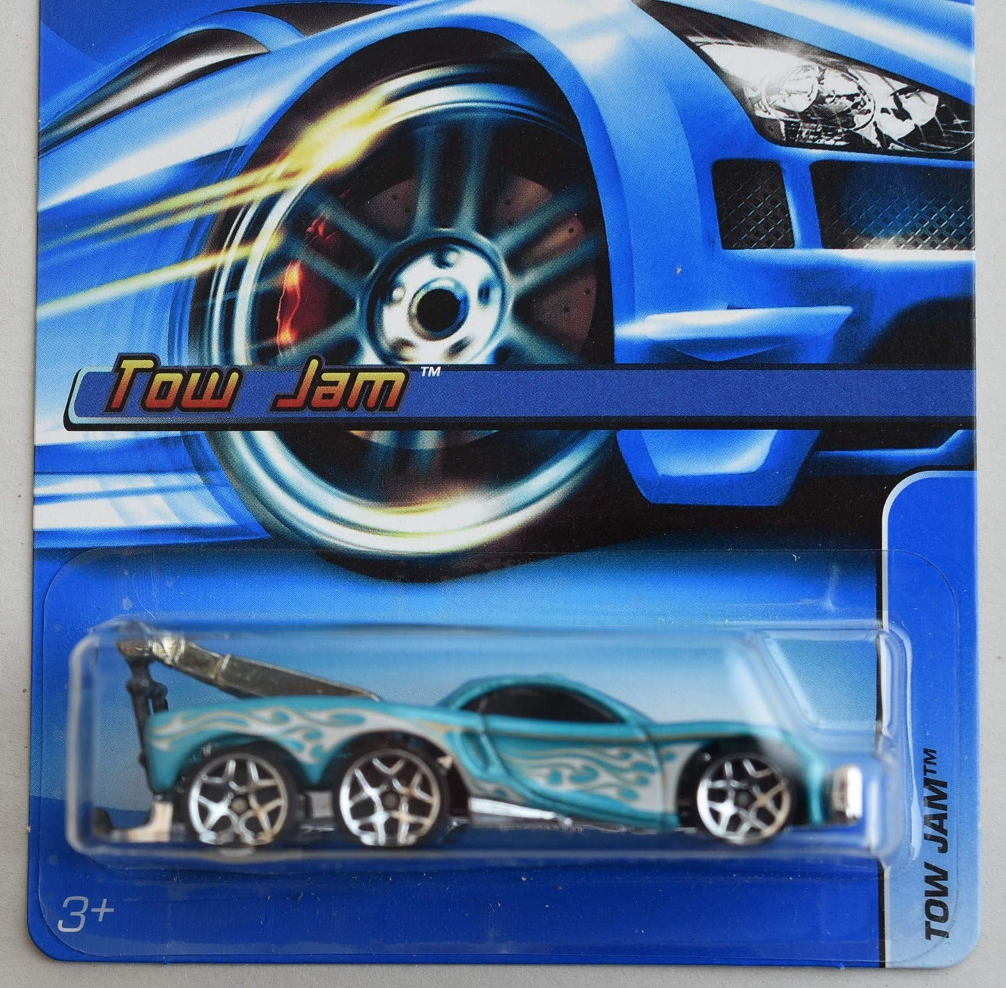 Hot Wheels 1:64 Scale Aqua Blue Tow JAM #127