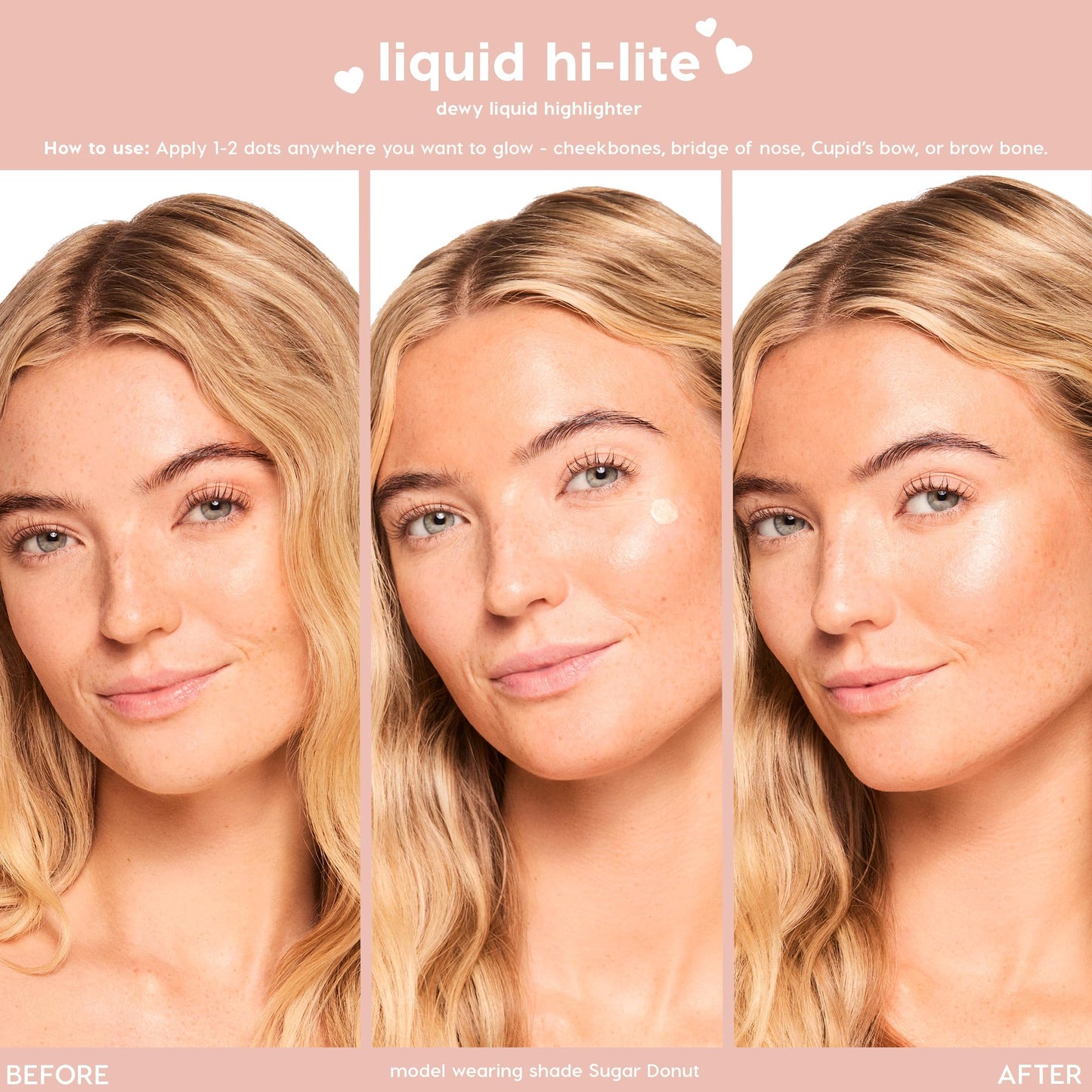 ColourPop Hi-Lite Dewy Liquid Highlighter - Ultra-Reflective Face & Body Illuminator - Glowy Summer Makeup with Hyaluronic Acid & Niacinamide for a