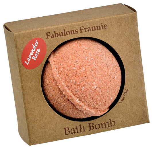 Fabulous Frannie Lavender Rose Natural, Handmade Bath Bomb Set, Rich in Essential Oil, Mineral Salt, Coconut Oil, Witch Hazel, Fizzies to Moisturize…