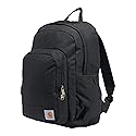 Carhartt 25L Classic Laptop Backpack, Durable Water-Resistant Pack W/ 15" Laptop Sleeve and Multiple Organizational Compartments, PFAS Free, Black
