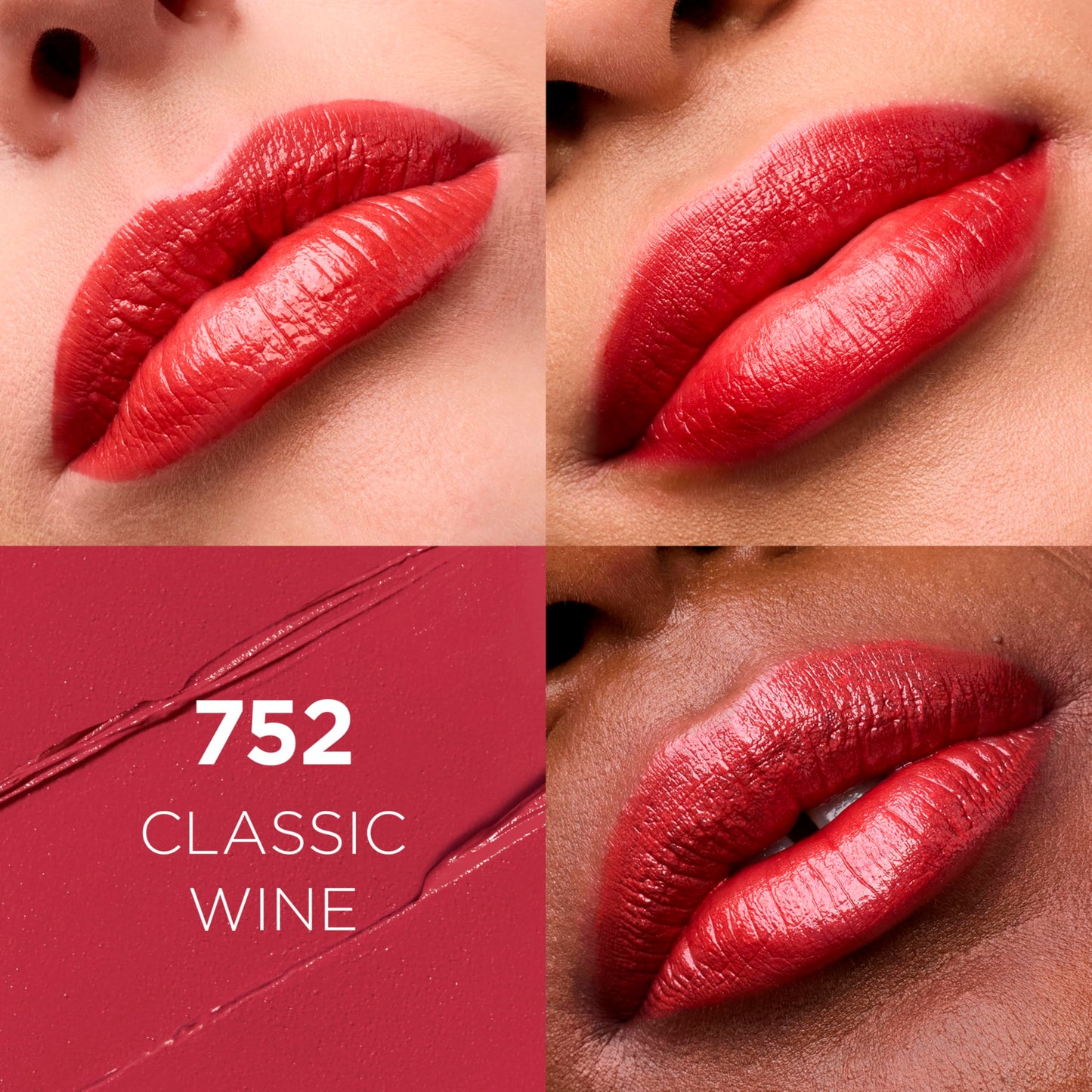 L'Oréal Paris Colour Riche Lipstick, Classic Wine, 0.13 oz.