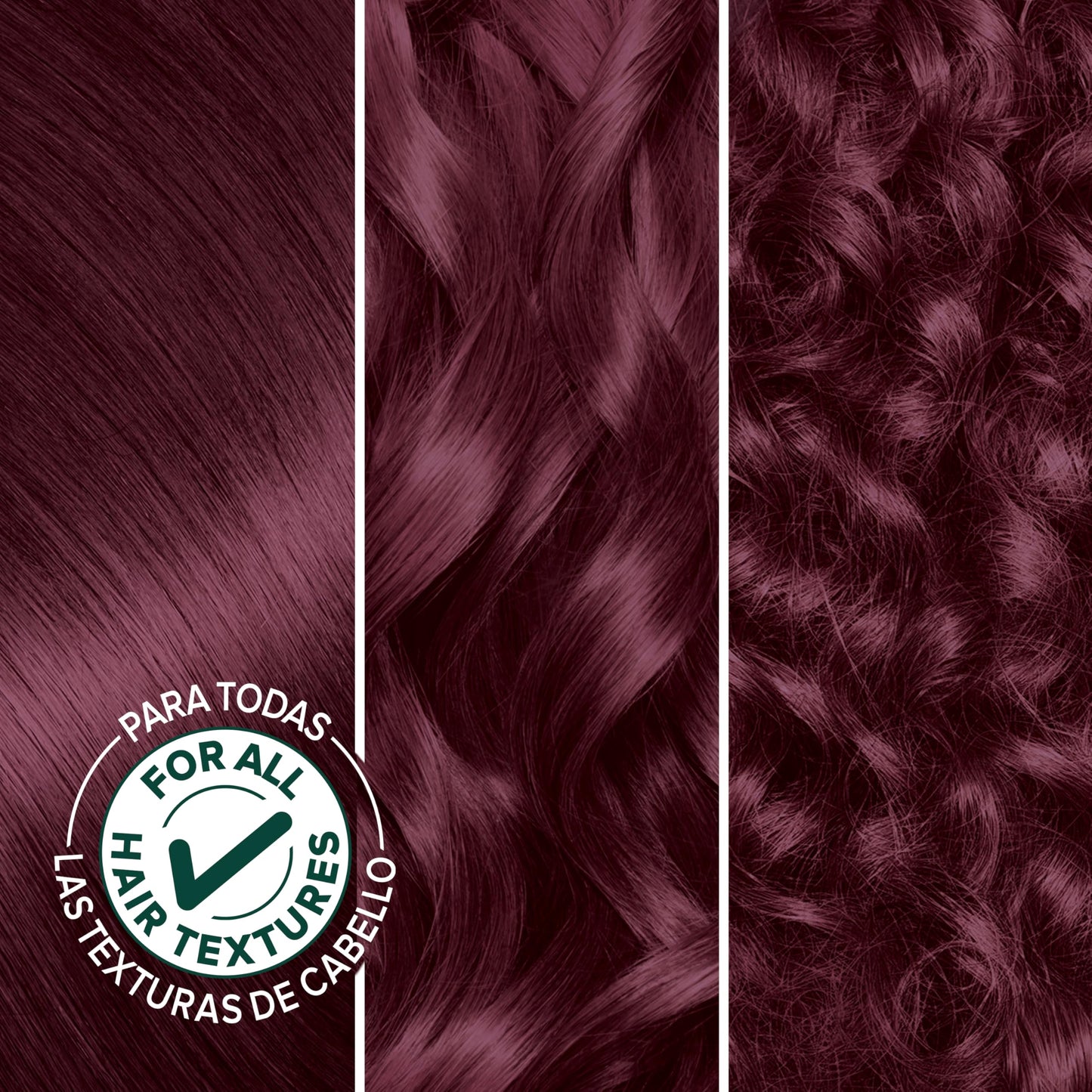 Garnier Nutrisse Haircolor - 42 Black Cherry (Deep Burgundy) 1 Each (Pack of 3)