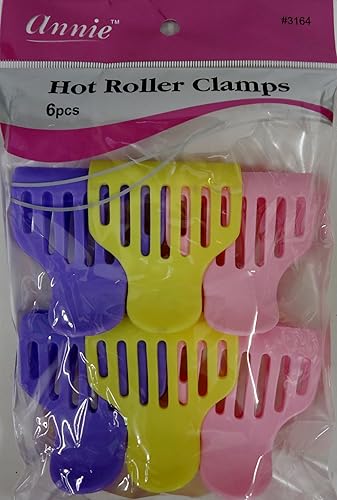 annie hot roller clamps 6pcs hair clamps by Annie