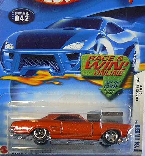 Hot wheels 2002 First Edition `64 Riviera #30 of 42 Col#042