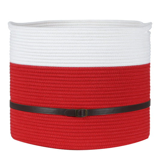 Midlee Santa Rope Basket (Large)