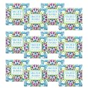 Greenwich Bay Mini Botanical Soap Bars - 12 Pack 1.9 oz Each - Individually Wrapped Guest Soaps for Airbnb, Spa, Travel, Bath - Travel Size Bar Soap