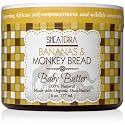 Shea Terra Organics Mama and Baby Collection | Bananas & Monkey Bread Baby Butter | Non Toxic All Natural Emollient with Baobab and Shea Butter