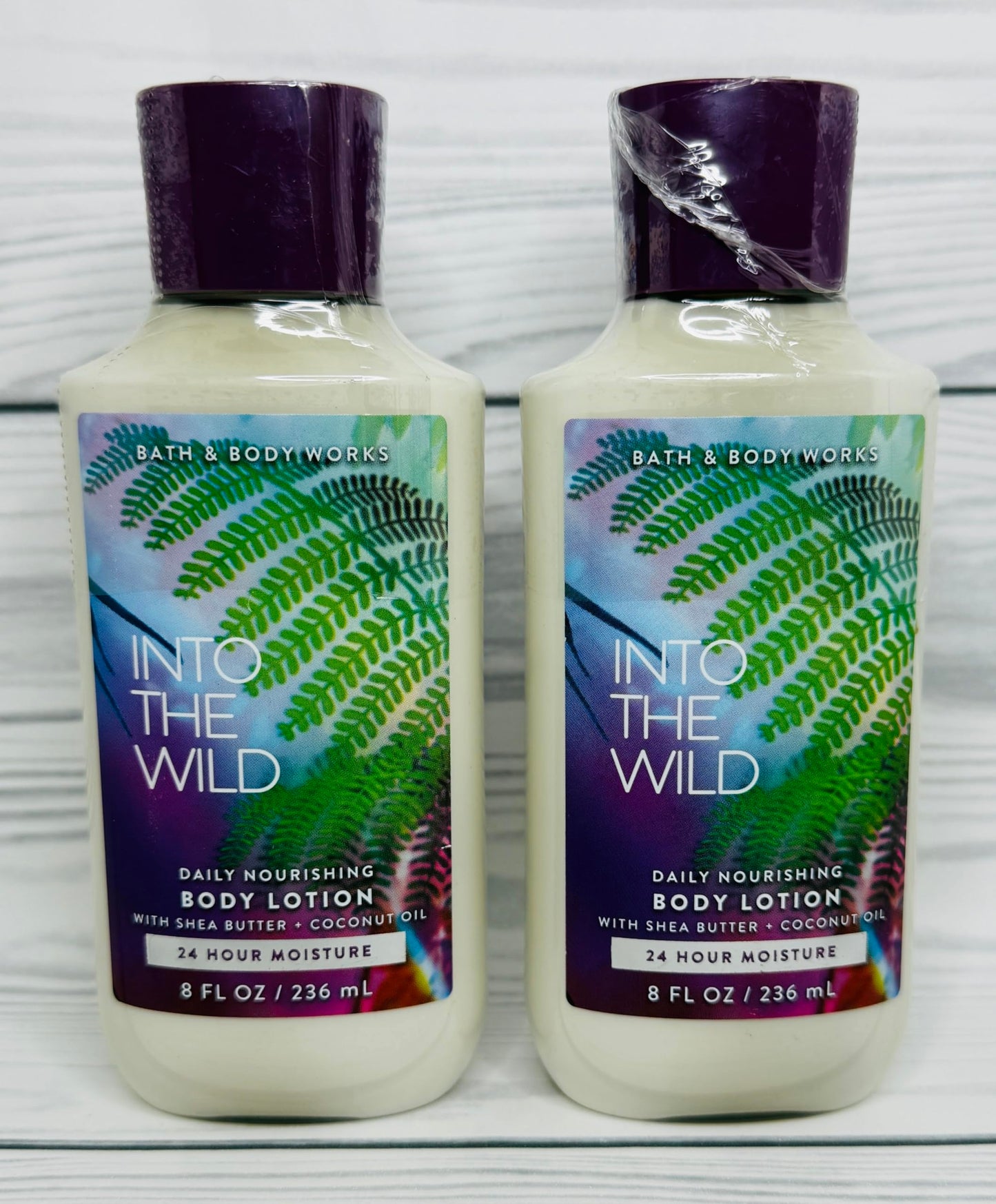 Bath & Body Works Into the Wild Body Lotion 8 Ounces Each Pack of 2