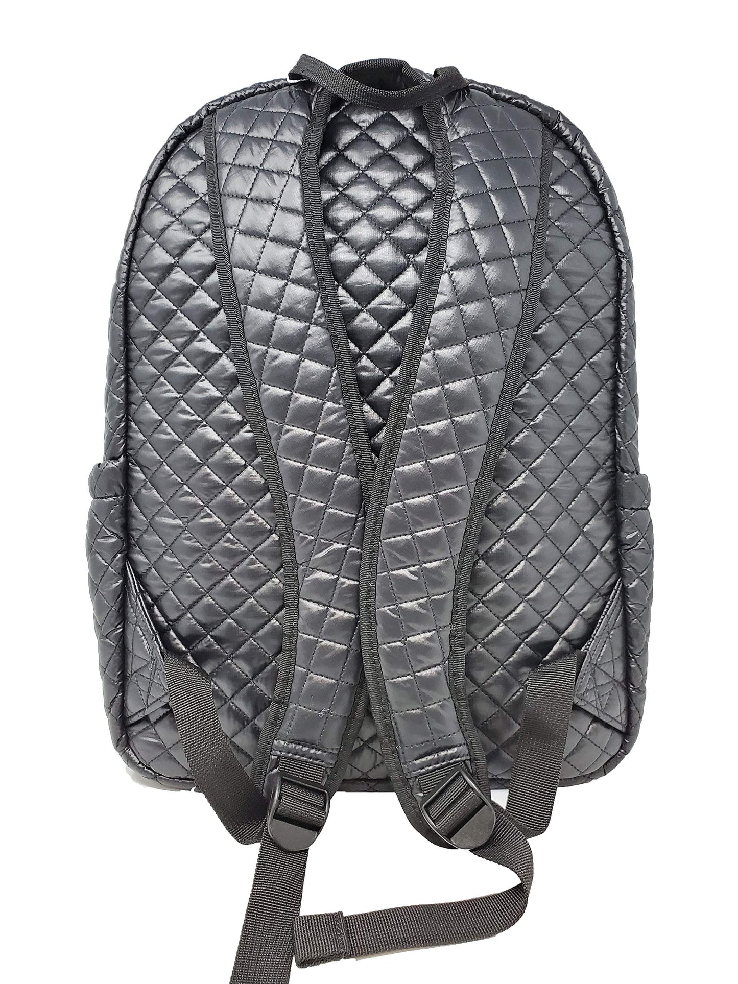 CLARANY Comfortable quilted 15 inch Laptop & Tablet Fashion Travel Tennis Racquet Backpack Water Repellent Stain Resistance