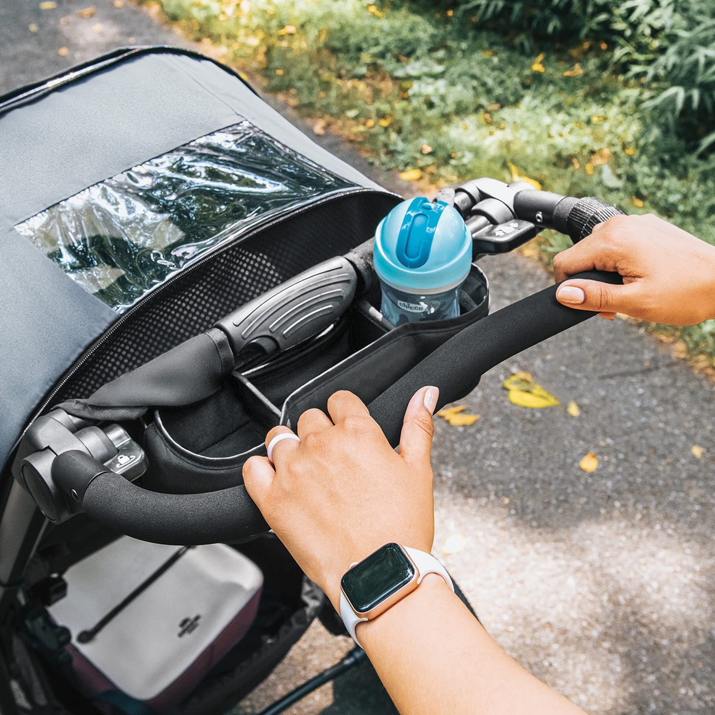 Chicco Activ3 Jogging Stroller Travel System, Includes Chicco KeyFit 30 Infant Car Seat with Base, Lightweight Aluminum Frame, Stroller and Car Seat…