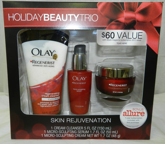 BEAUTY REGENERIST TRIO GIFT SET $60 Value
