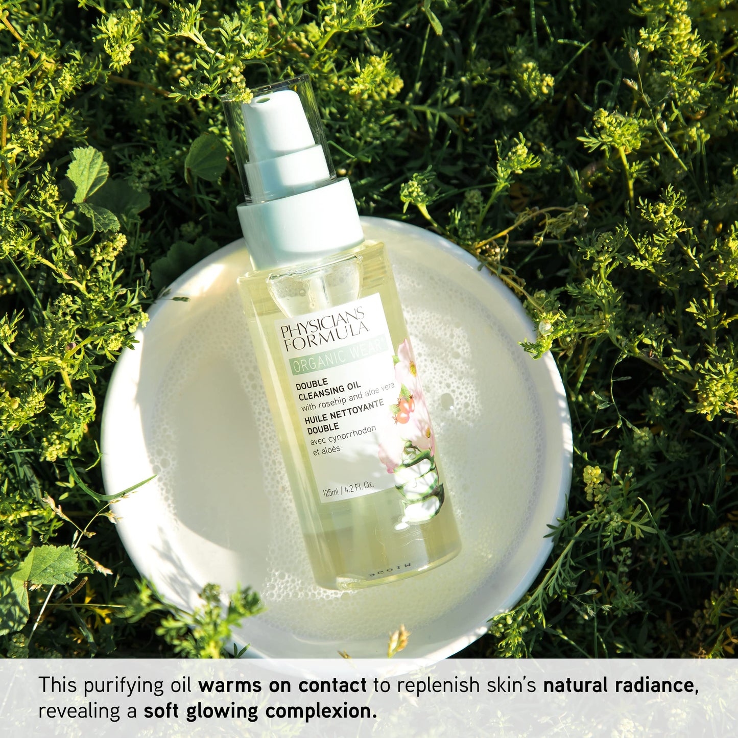 Organic Cleanser By Physicians Formula Organic Wear All Natural Double Cleansing Oil, Nourishing, Purifying, Dermatologist Tested