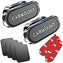 【2-Pack】 Magnetic Phone Holder for Car【Super Magnets】Carmount 2.0 Magnetic phone Mount【360°Rotation】Universal Dashboard Cell Phone Holders for Your…