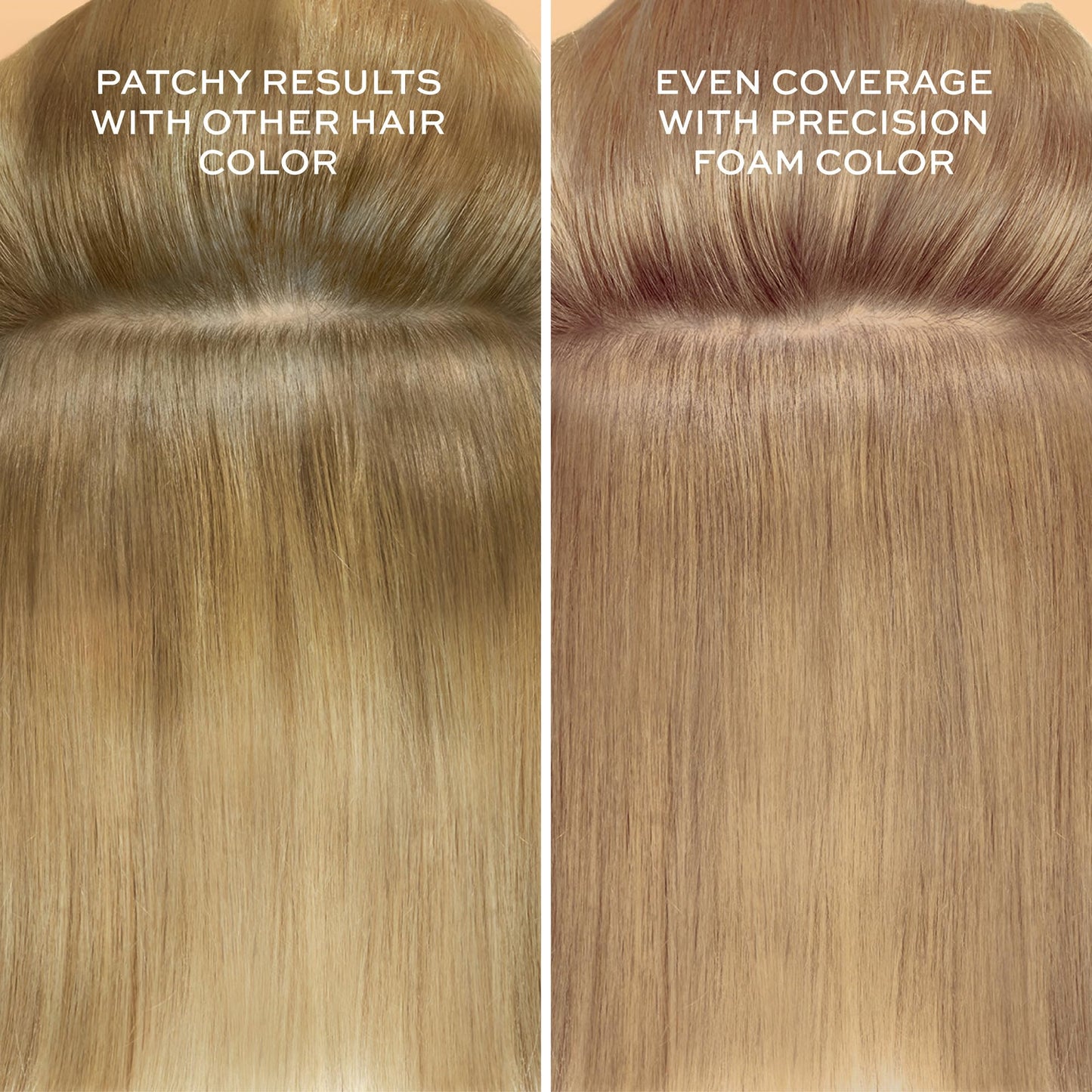 John Frieda Precision Foam Colour, Medium Natural Blonde 8N, Full-coverage Hair Color Kit, Anti-Fade Gray Coverage, Deep Color Saturation Hair Dye