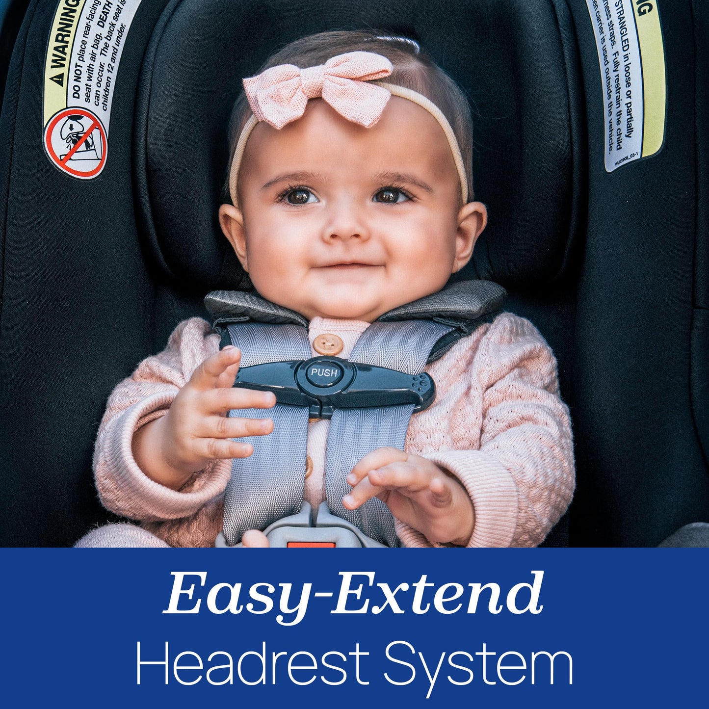 Chicco KeyFit Max ClearTex Infant Car Seat and Base, Rear-Facing Seat for Infants 4-30 lbs., Infant Head and Body Support, Compatible with Chicco…