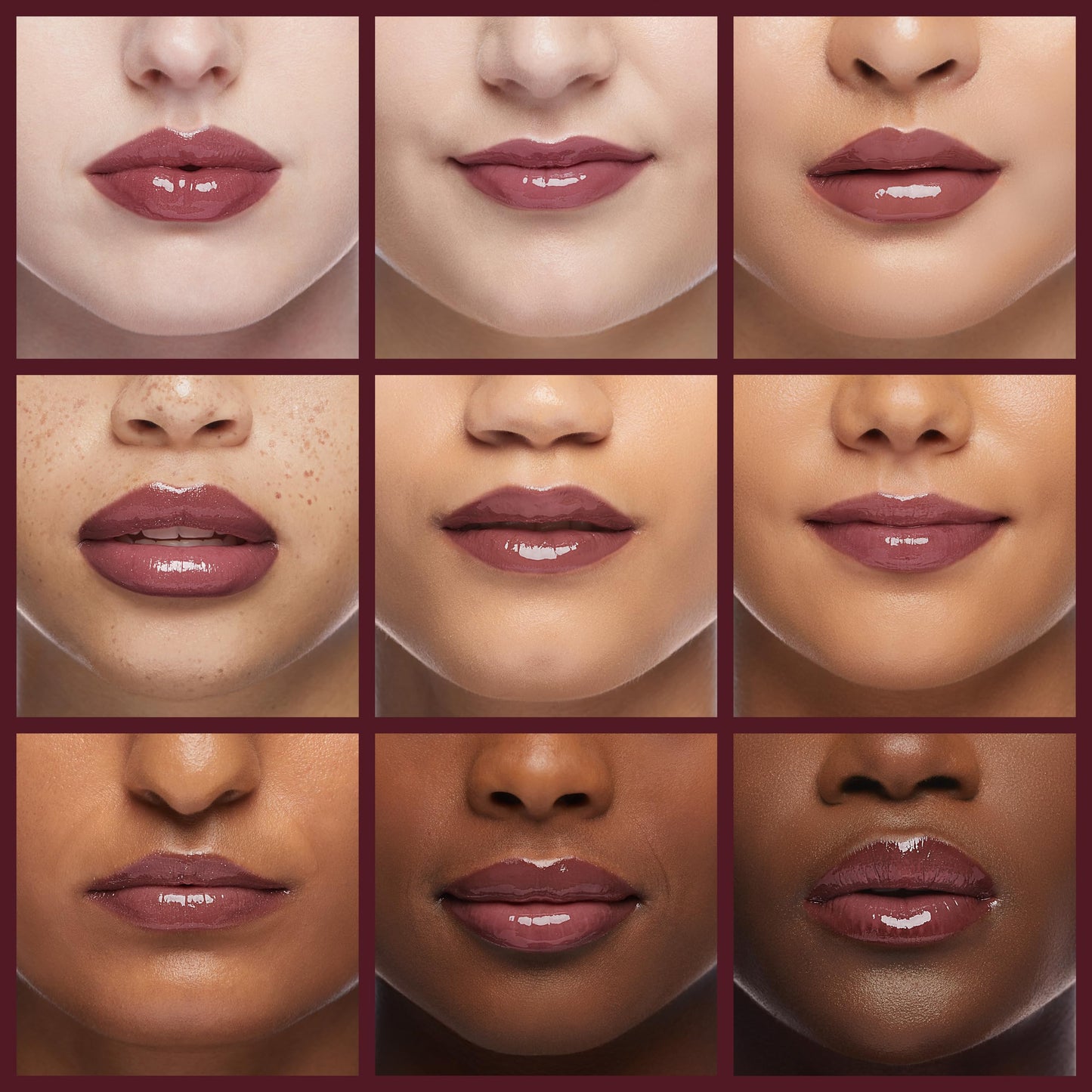 NYX PROFESSIONAL MAKEUP Candy Slick Glowy Lip Color Gloss - Cherry Cola (Burgundy)
