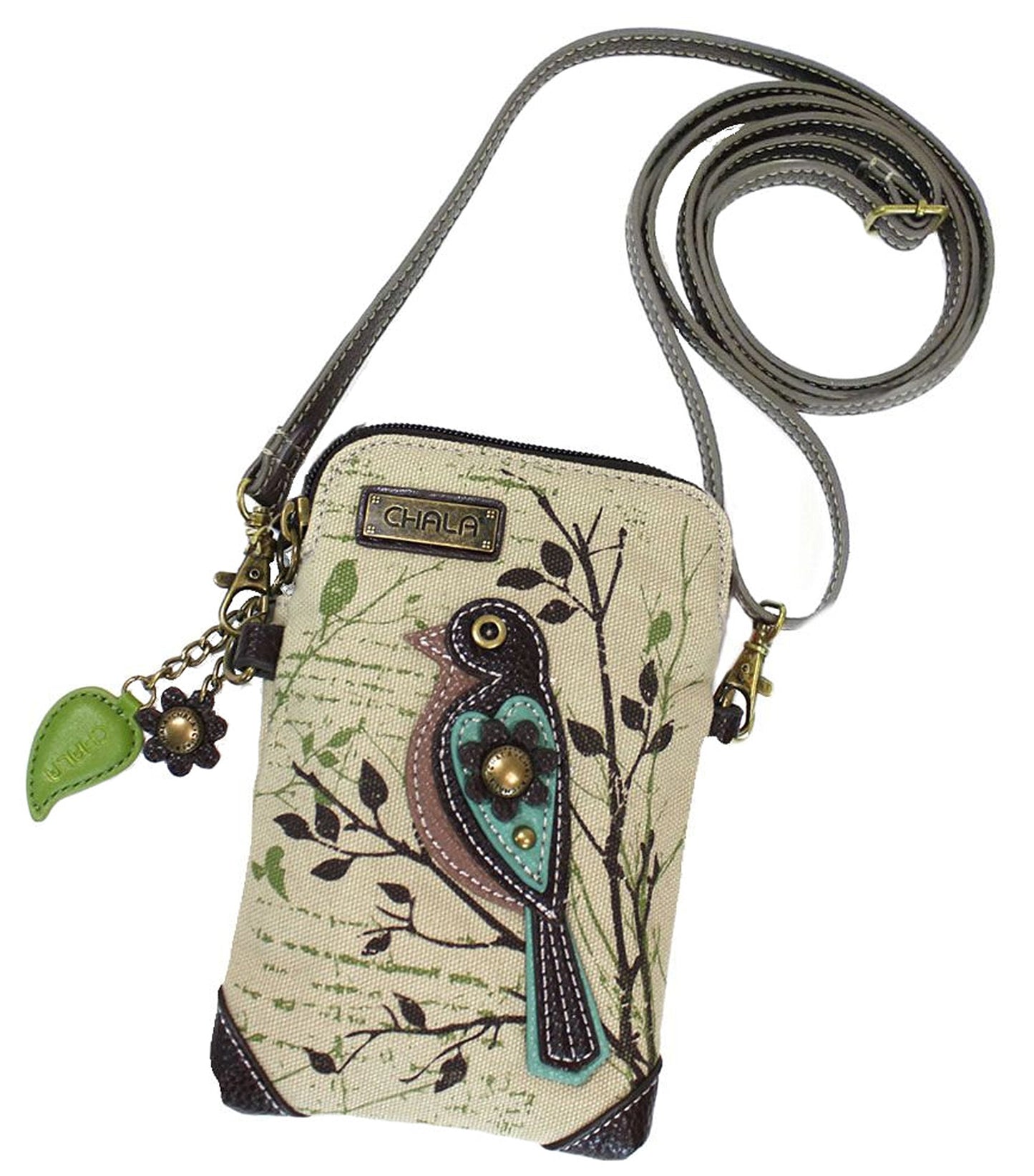 Chala Safari Bird Cellphone Crossbody Handbag - Bird Lover