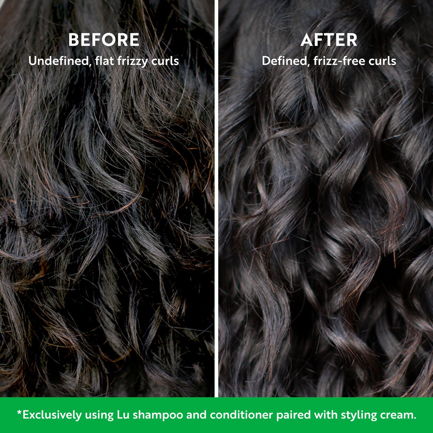 Lu by LatinUs Beauty Freedom Collection | Shampoo, Conditioner & Styling Cream with Impossible Keratin™, Moringa Oil, Cruelty Free, Sulfate Free