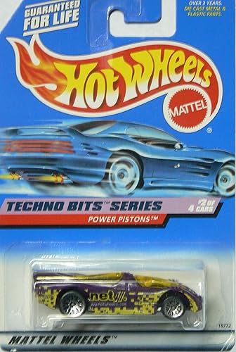 HOT Wheels Power Pistons #690 1998 Techno Bits Series Wire Spoke Wheels