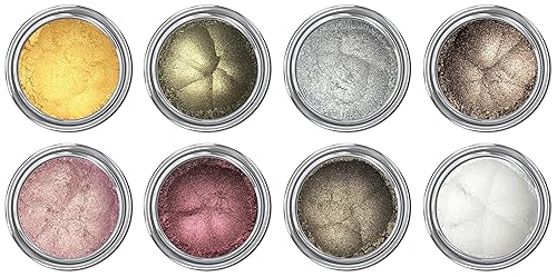 Concrete Minerals Metallic Eyeshadow, Silky- Smooth and Highly Pigmented, Longer-Lasting With No Creasing, 100% Vegan and Cruelty Free, 2.4 Grams