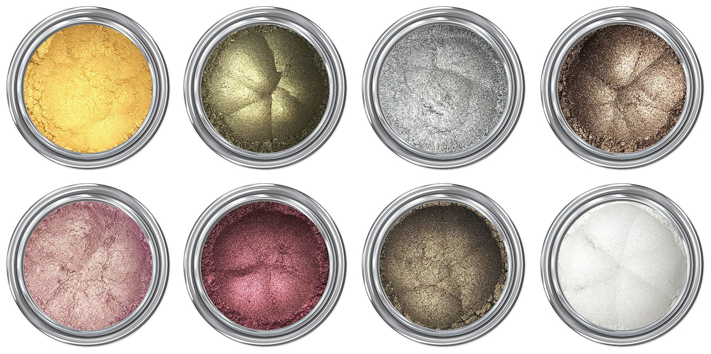 Concrete Minerals Metallic Eyeshadow, Silky- Smooth and Highly Pigmented, Longer-Lasting With No Creasing, 100% Vegan and Cruelty Free, 2.4 Grams