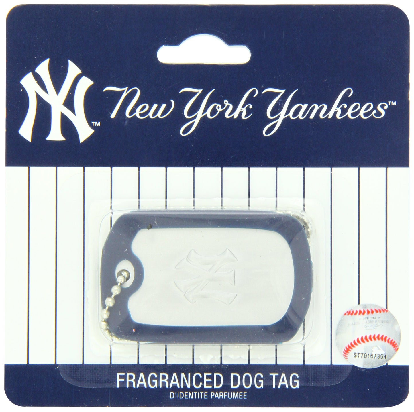 New York Yankees Men's Fragranced Dog Tag Beauty & Personal Care New York Yankees