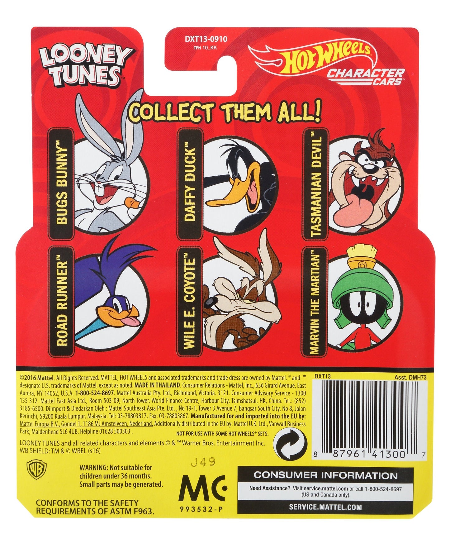 Hot Wheels Looney Tunes Wile E Coyote Vehicle