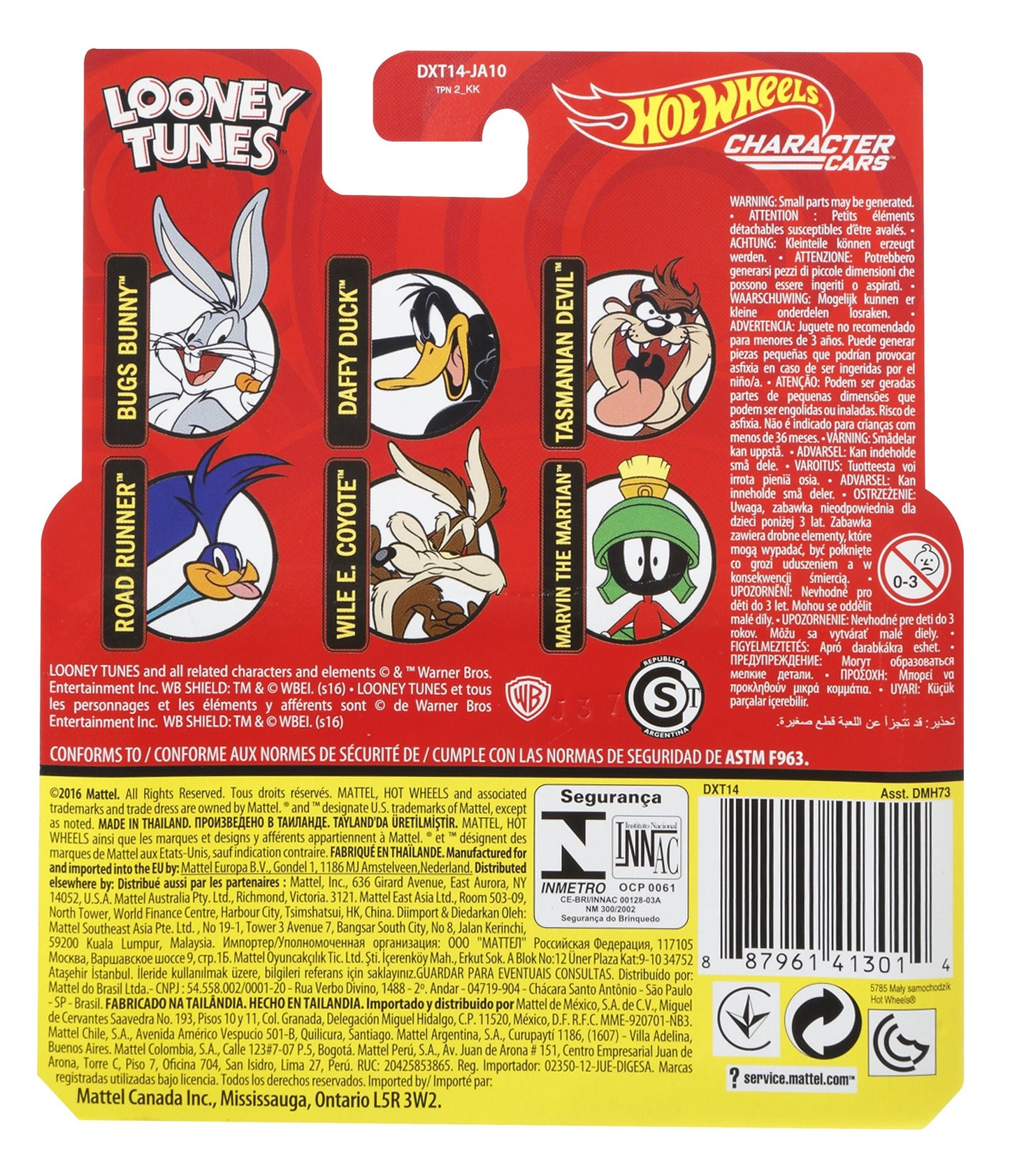 Hot Wheels Looney Tunes Daffy Duck Vehicle