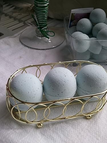 Spa Pure Cool Water Fizzies: Luxury Bath Bomb Fizzies, Large 5 oz Each, Made with Shea, Mango and Cocoa Butter, Ultra Moisturizing, Great for Dry…