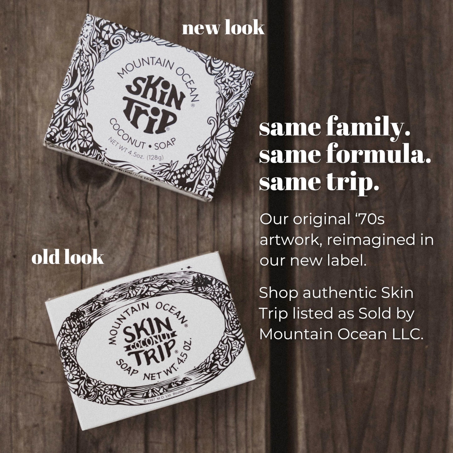 Mountain Ocean Soap Skin Trip Coconut