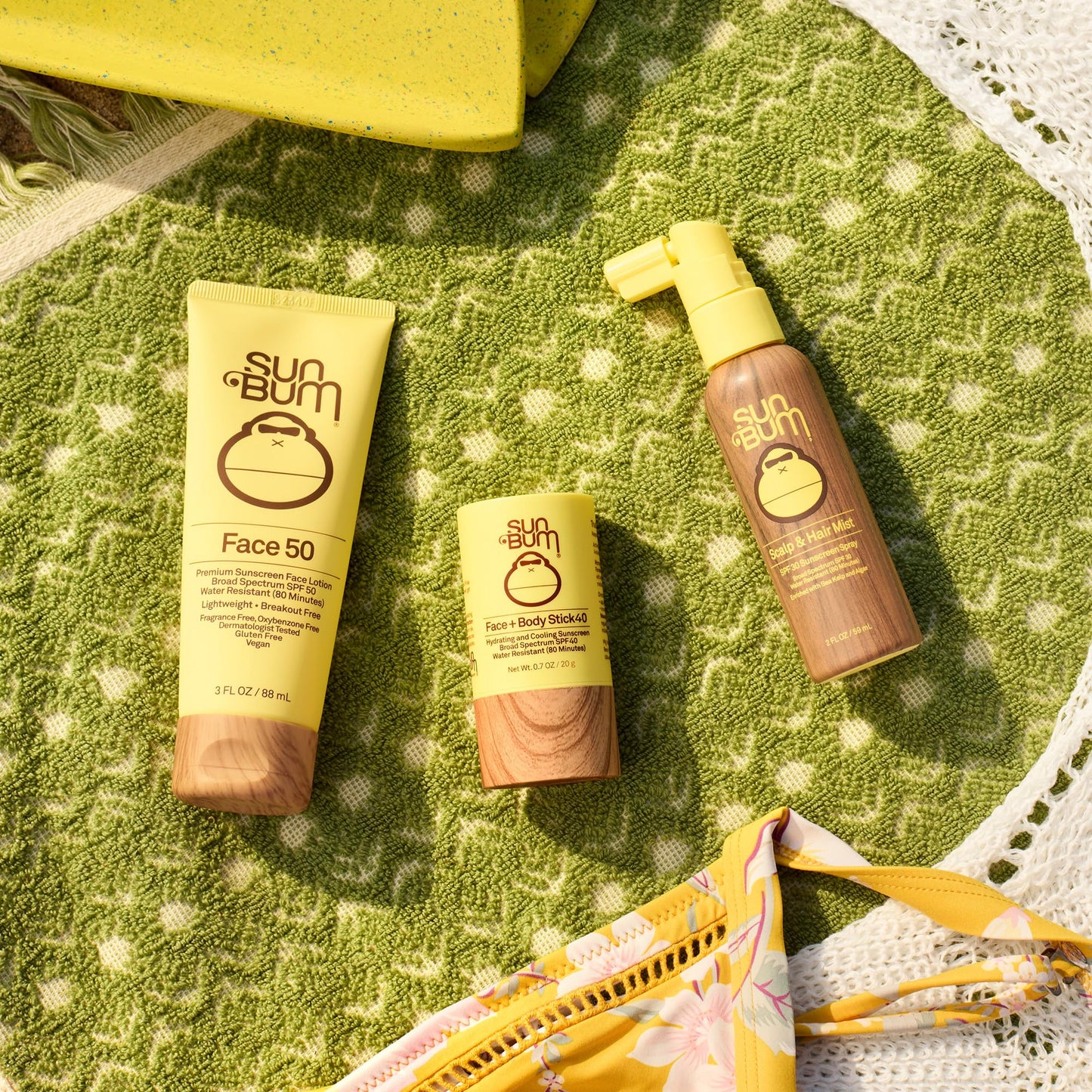 Sun Bum Original SPF 30 Sunscreen Scalp and Hair Mist - Hawaii Act 104 Compliant (Octinoxate & Oxybenzone) - Vegan - Broad Spectrum UVA/UVB Sunscreen